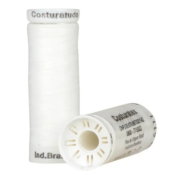 LINHA COSTURA COSTURATEX BRANCO/ PRETO/ CINZAS